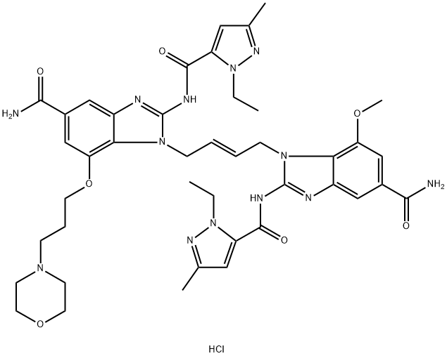 diABZI STING agonist-1 trihydrochloride  Structure